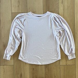 Banana Republic Luxespun Soft Lavender Crew Neck Sweater